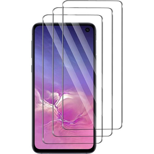 HQSELECTION® Lot de 3 Verre Trempé Pour SAMSUNG GALAXY S10E .Film de Protection d'écran Transparent - Anti Rayures - Ultra Résistant Dureté 9H