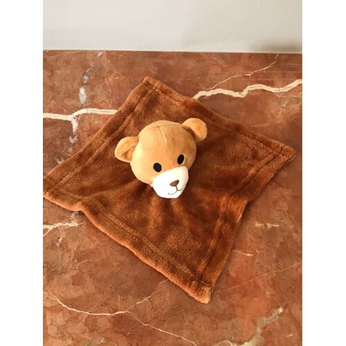 Doudou Ours Marron Carré Nanjing Ruifutong Arts And Toys 22cm 
