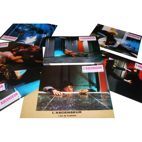 L'ascenseur (De Lift) : Jeu De 8 Photos D'exploitation Cinématographique - Format 21x27 Cm - De Dick Maas Avec Huub Stapel, Josine Van Dalsum, Willeke Van Ammelrooy - 1983