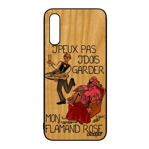 Coque Bois Telephone Pour A50 Silicone J'peux Pas J'dois Garder Mon Flamand Rose Rouge Humour 4g Jpeux Cartoon Je De Samsung Galaxy