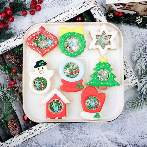 Série De Noël Cookie Cutter Biscuit Moules Fondant Gâteau Outil De Décoration Pâtisserie