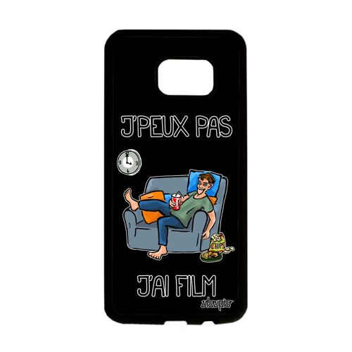Coque Silicone S7 Edge J'peux Pas J'ai Film Texte Drole Cinema Unique Jpeux Dessin Animé Humoristique Manga Metal Bd Samsung Galaxy