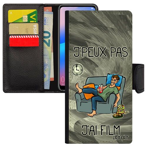 Coque Note 10+ Plus En Simili Cuir Rabat J'peux Pas J'ai Film Jpeux De Protection Je Humoristique Television Drole 4g Samsung Galaxy