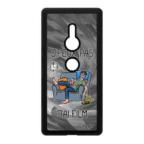 Coque Xperia Xz2 En Silicone J'peux Pas J'ai Film Television Dessin Animé Manga Texte Aluminium Je Jpeux Mobile Bande Dessinée Sony