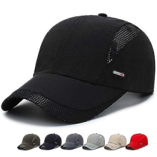 Casquette Ajustée De Baseball Athlétique Pour Hommes, Taille Réglable Pour La Course À Pied