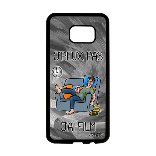 Coque Samsung S7 Edge Silicone J'peux Pas J'ai Film Je Humoristique Television Portable Drole Humour Manga Bande Dessinée De Galaxy