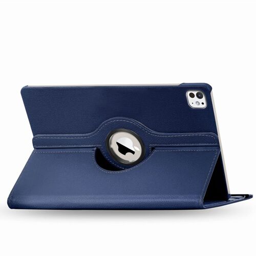 Imoshion Coque Tablette Rotatif À 360° Ipad Pro 13 (2024) M4 Bleu Foncé
