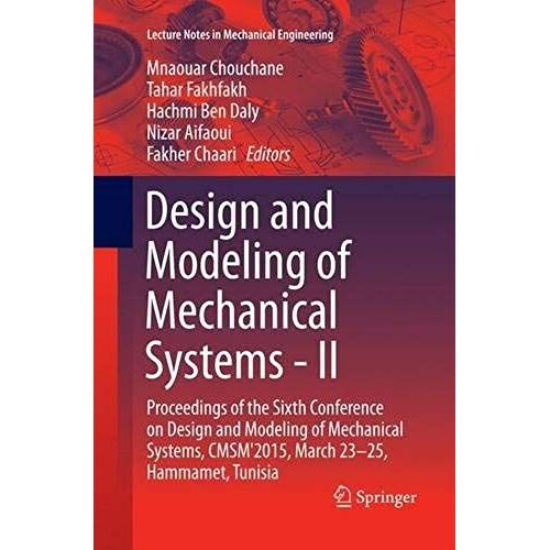 Design And Modeling Of Mechanical Systems - Ii
