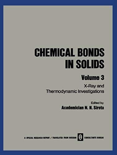 Chemical Bonds In Solids