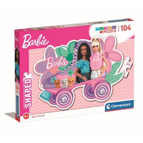 Puzzle Enfant 104 Pièces Shaped - Barbie