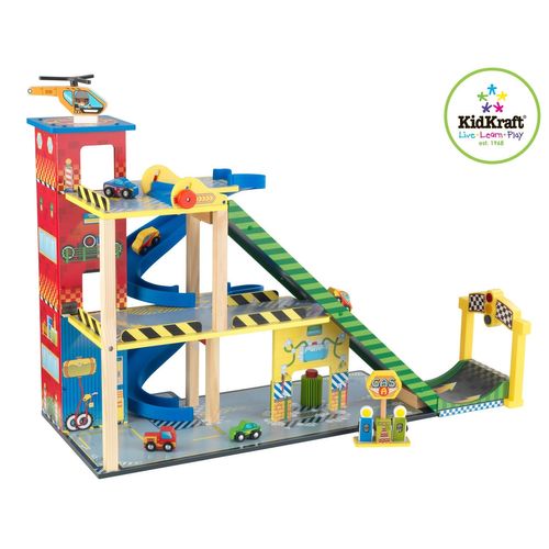 Kidkraft Ensemble Rampe Voiture De Course