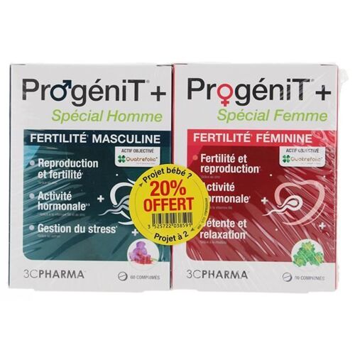 3c Pharma Duo Progenit+ Femme/Homme