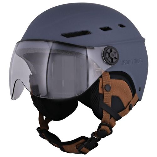 Casque Vélo Tnb Urban Moov Visière Taille M Bleu Marine