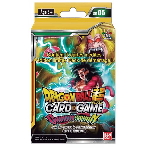 Bandai Dragon Ball Super Jcc - Starter 5 X6 (Blister)