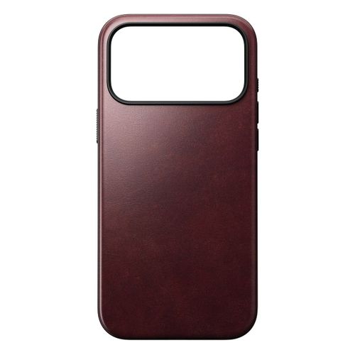 Nomad Coque Modern Horween Leather Iphone 17 Pro Max Burgundy