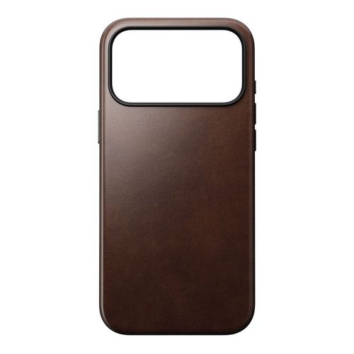Nomad Coque Modern Horween Leather Iphone 17 Pro Max Rustic Brown