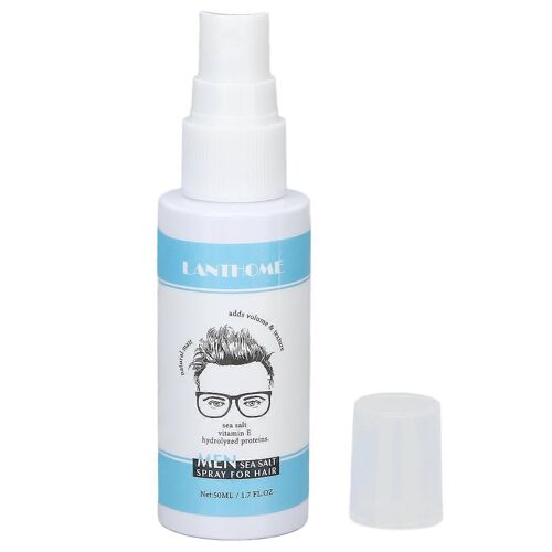 Spray Au Sel De Mer 50 Ml Plus Épais Lustré Gérable Doux Brillant Revigorant Spray Texturisant Pour Hommes 