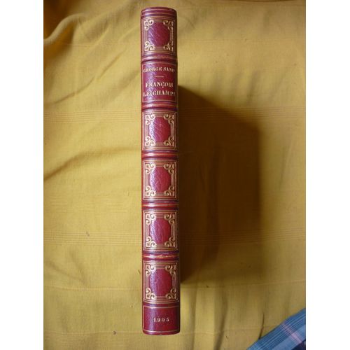 François Le Champi. Nouvelle Édition Illustrée De 31 Compositions Par A. Robaudi, Gravées Au Burin Et À L'eau-Forte Par Henri Manesse.