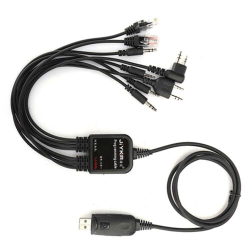 Câble de programmation USB 8 en 1 pour radio KENWOOD / QuanShengcn / Tyt / Motorola