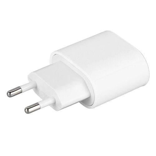 Chargeur Usb À Charge Rapide À Semi-Conducteurs Double 20w Avec 2 Câbles De Données De 1 M Pour Iphone Prise Ue 100240v