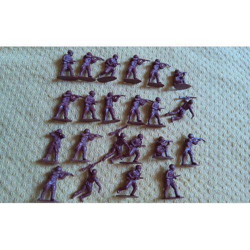 Lot Petits Soldats Ww2 Wwii Russe Échelle 1 72 Ème 1:72