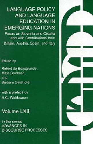 Language Policy And Language Education In Emerging Nations