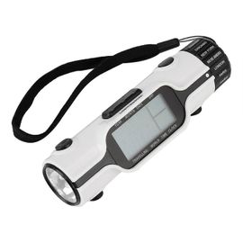 Lampe de poche Led Numérique Monde Temps Voyage Réveil Thermomètre Extérieur