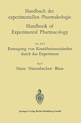 Erzeugung Von Krankheitszuständen Durch Das Experiment