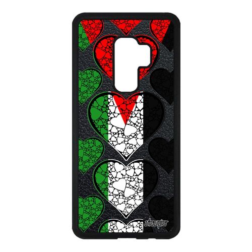 Coque Pour S9+ Plus Silicone Drapeau Palestine Palestinien Jeux Olympiques Telephone Foot Tpu Football Basket I Love Samsung Galaxy