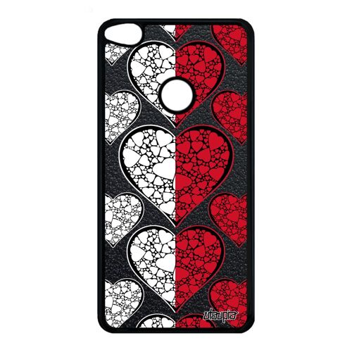 Coque P8/P9 Lite 2017 En Silicone Drapeau Monaco Monegasque Football Basket Coeur I Love Foot Dessin De Protection Housse Huawei