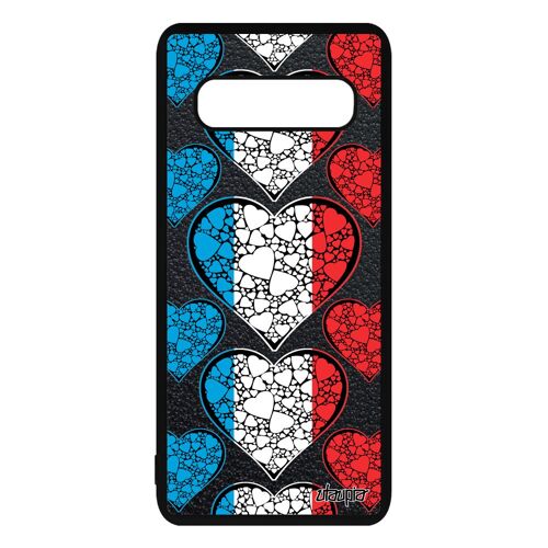 Coque Drapeau Luxembourg Luxembourgois Samsung Galaxy S10+ Plus Silicone Jo Football Tpu Jeux Olympiques Housse Coeur Telephone Foot
