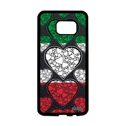 Coque Silicone Samsung S7 Edge Drapeau Italie Italien Antichoc Metal Rugby Football Rigide Jeux Olympiques Foot Portable Jo Galaxy