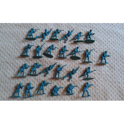 Lot Petits Soldats Ww2 Wwii Anglais Échelle 1 72 Ème 1:72