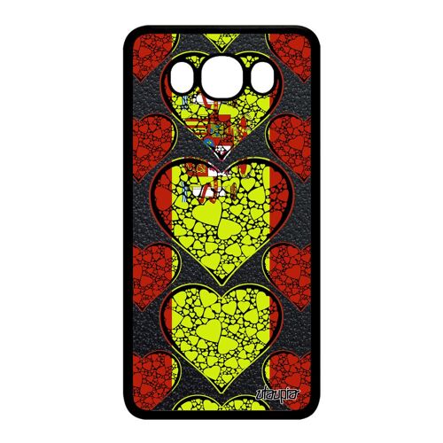 Coque Silicone J7 2016 Drapeau Espagne Espagnol Football Mobile Antichoc Foot I Love Coupe D'europe Euro Original Jo Samsung Galaxy