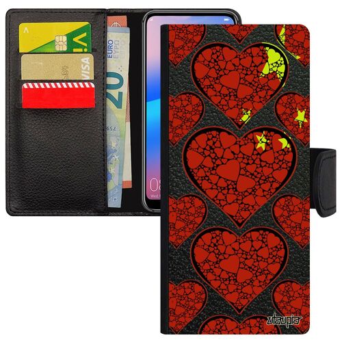 Coque Drapeau Chine Chinois Galaxy S24 Ultra Simili Cuir Rabat Telephone Rigide Basket Noir Jo Foot Jeux Olympiques Football Samsung