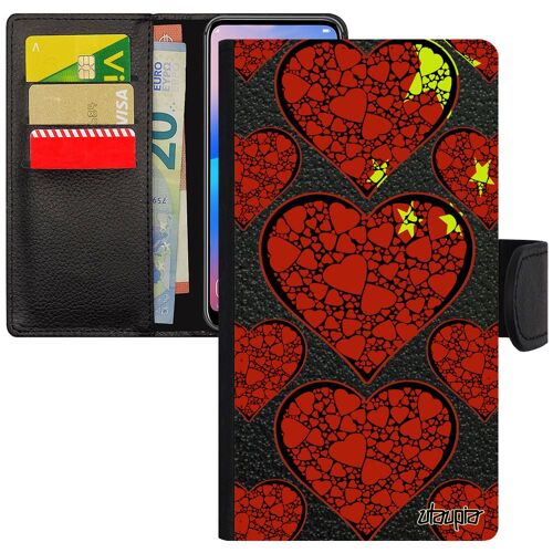 Coque Drapeau Chine Chinois Rabat Pour Xiaomi Mi 8 Lite Cuir Portefeuille Porte Cartes I Love Basket Noir Unique Foot Case Rigide De