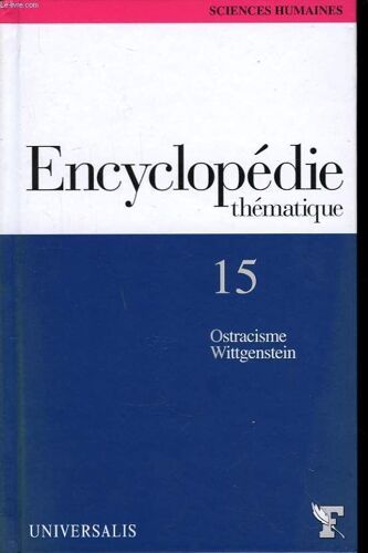 Encyclopédie Thématique Universalis Le Figaro N° 15
