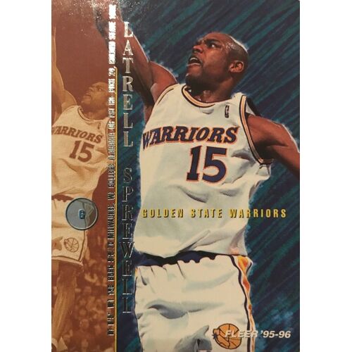 Trading Card Fleer 95-96 Latrell Sprewell 64
