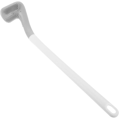 KALANKA-Brosse WC Golf Brosse de Toilette en Silicone Brosse de Toilette incurvée Nettoyage WC Nettoyage Salle de Bain nettoyant pour Cuvette de Toilette Scrubber Nettoyeur de Toilette PP
