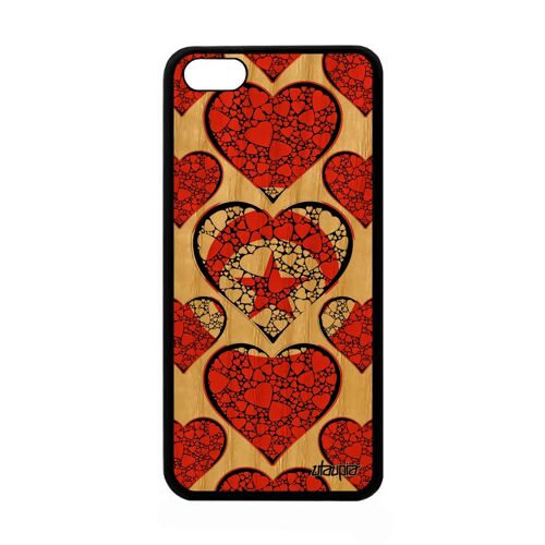 Coque Drapeau Tunisie Tunisien Apple Iphone 5c Bois Silicone Basket Antichoc Jo Coupe Du Monde Can Smartphone Foot Coupe D'afrique