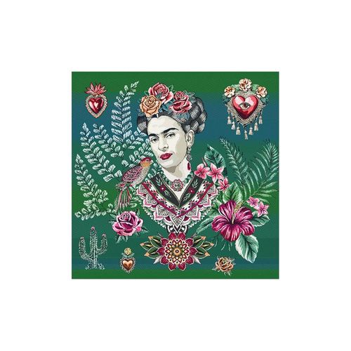 Tissu Carré Jacquard 48x48 Cm Artista