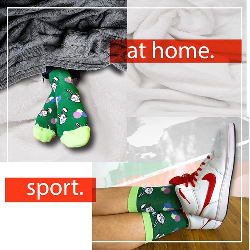 Kalanka-Chaussettes De Pâques Pour Homme Et Femme | Chaussettes De Pâques | Coton | Taille Unique | Cadeau De Pâques