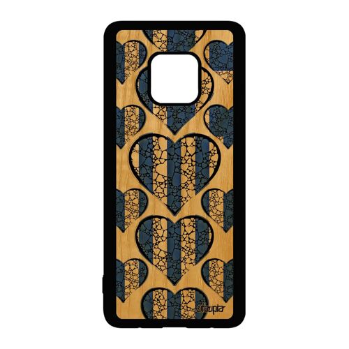 Coque En Bois Mate 20 Pro Silicone Drapeau Grece Grec Coupe D'europe Foot Unique Football Case Coeur Coupe Du Monde 4g Euro Huawei