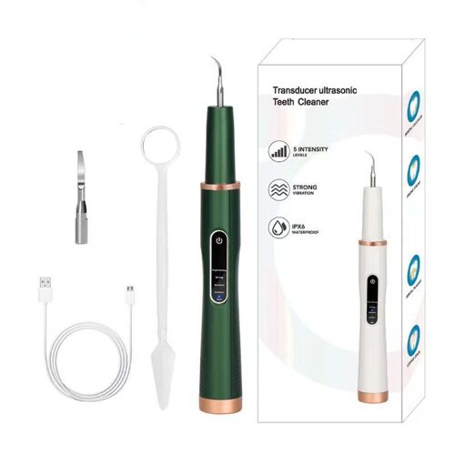 Brosse À Dents Électronique Inf Détartreur À Ultrasons Vert 