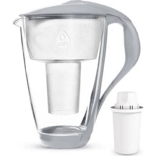 Carafe Filtrante - Dafi - Cristal Steel - 2.0 L - Acier - 1 Cartouche Incluse