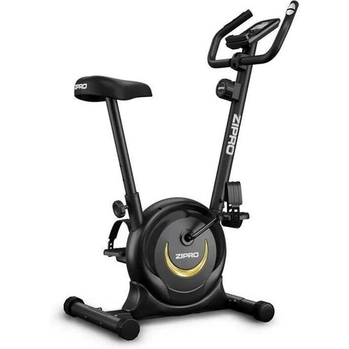 Vélo D'appartement - Zipro One S - Résistance Magnétique 8 Niveaux – Silencieux - Écran Lcd - Black-Gold