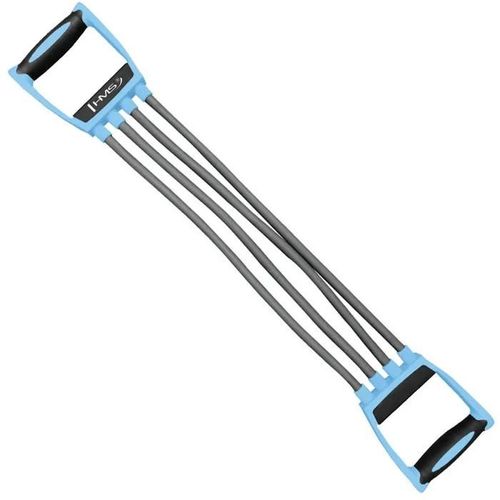 Extenseur - Hms - Em09 - 4 Cordes En Caoutchouc - Gris/Bleu - Mixte