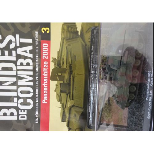 3 Maquettes +Revue Blindés De Combat Altaya N°3, 4 Et 5-Altaya