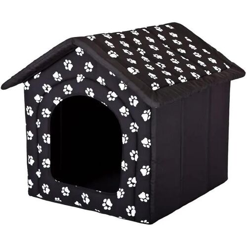 Niche Pour Chien - Hobbydog - R1 - 38x32 Cm - Noir Avec Pattes - Toit Amovible