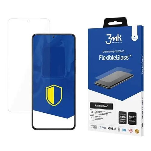 Verre hybride - 3mk - FlexibleGlass - Samsung Galaxy S24 - Protection d'écran - Résistant aux rayures